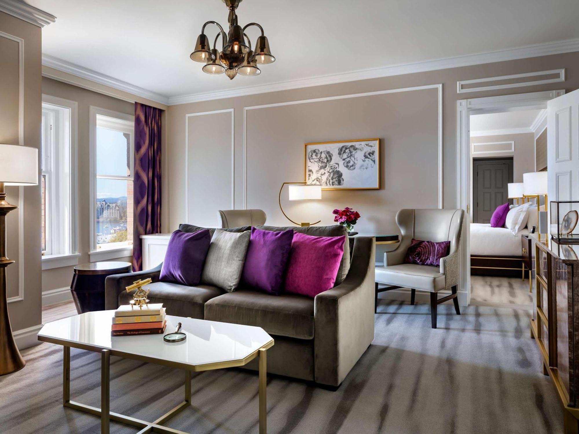 Fairmont Empress Hotel Victoria Esterno foto A suite at The Westin Boston Seaport District